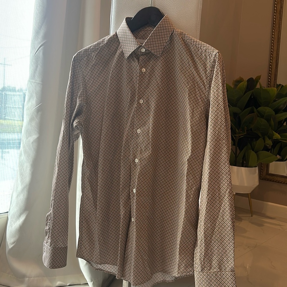 Salvatore Ferragamo Printed Buttoned Shirt